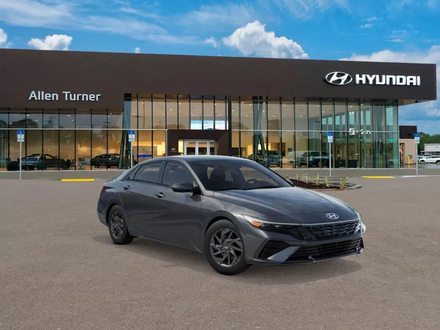 2025 Hyundai Elantra Hybrid Blue photo 1