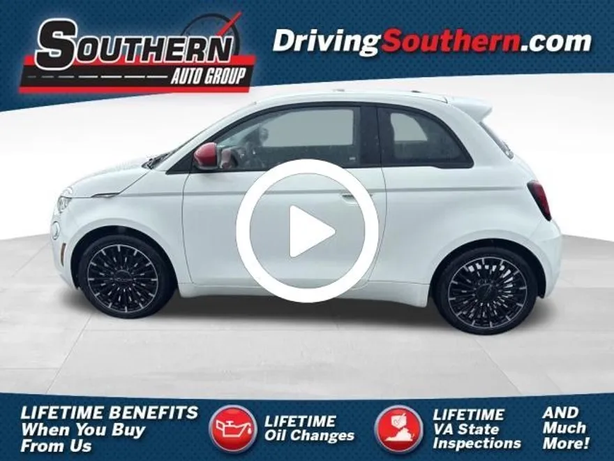 2024 Fiat 500e Red photo 1