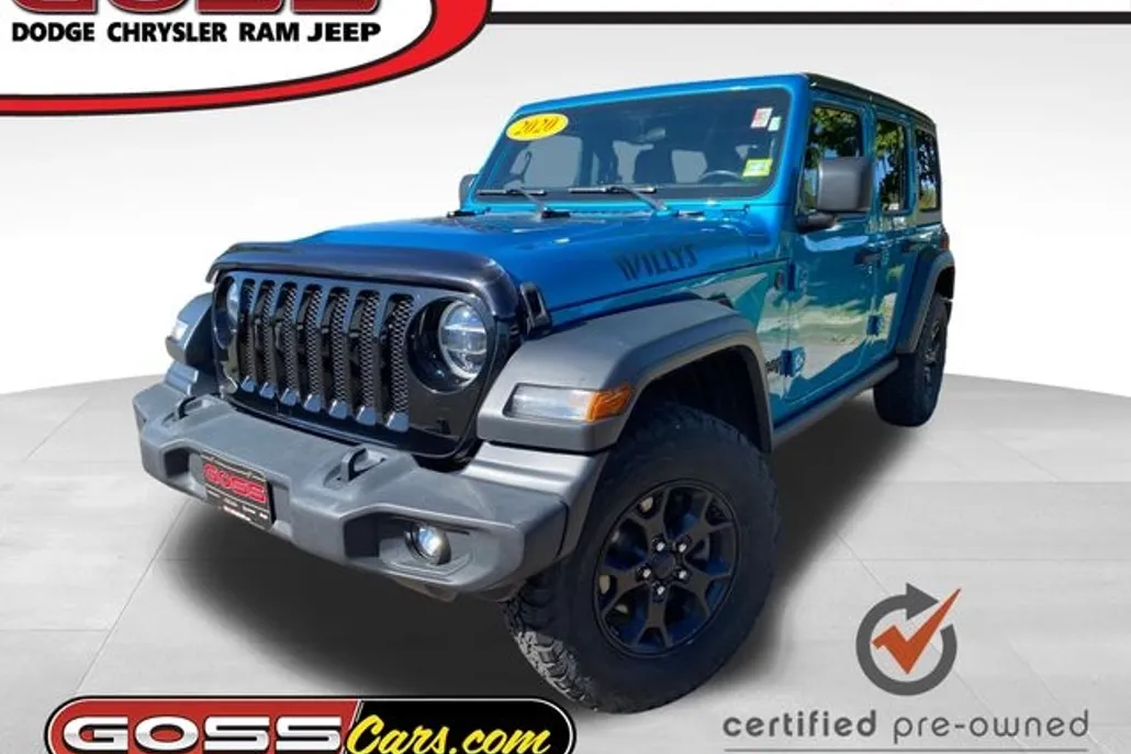 2020 Jeep Wrangler Unlimited Willys photo 1
