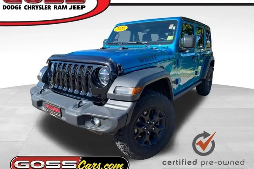 2020 Jeep Wrangler Unlimited Willys photo 1