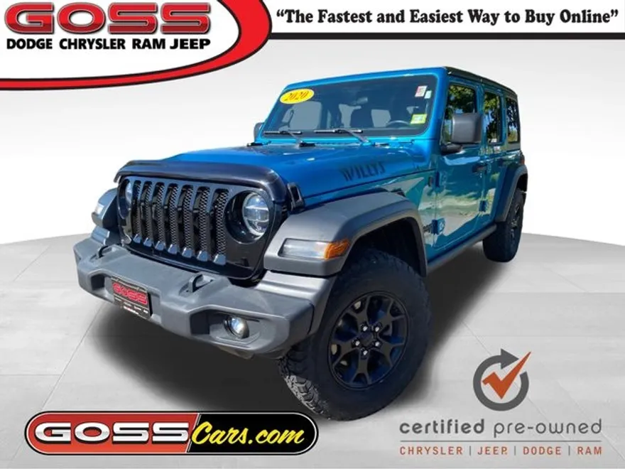 2020 Jeep Wrangler Unlimited Willys photo 1
