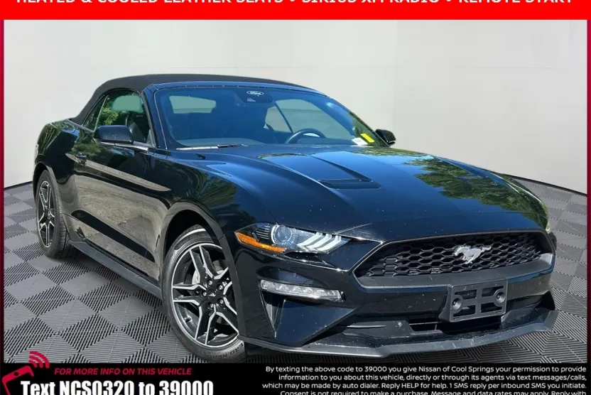 2022 Ford Mustang EcoBoost Premium Convertible photo 1