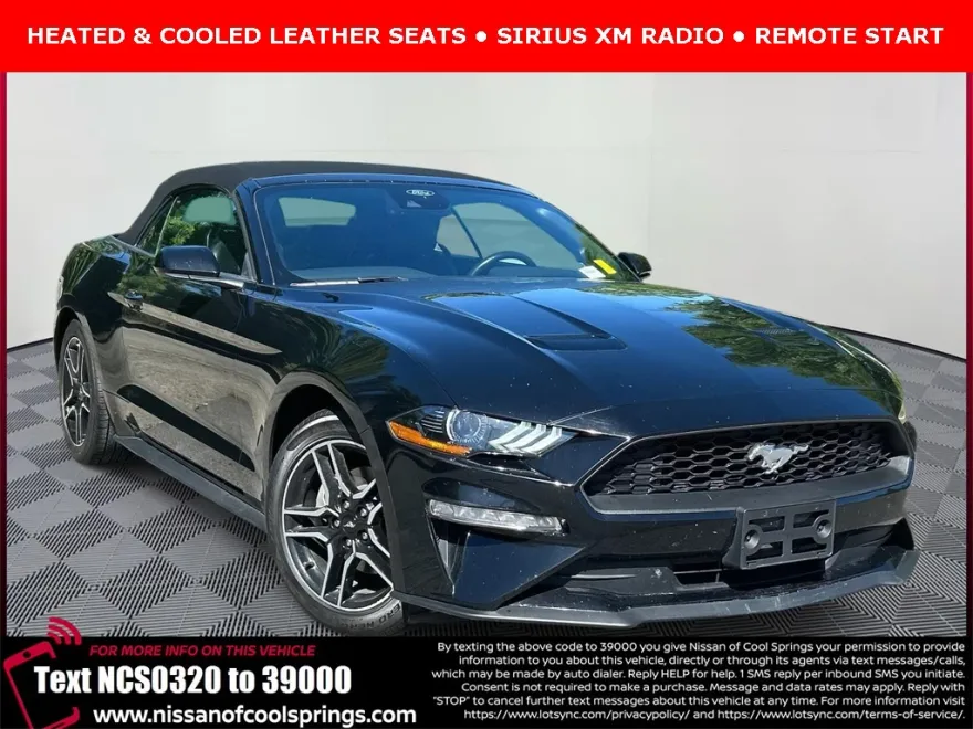 2022 Ford Mustang EcoBoost Premium Convertible photo 1