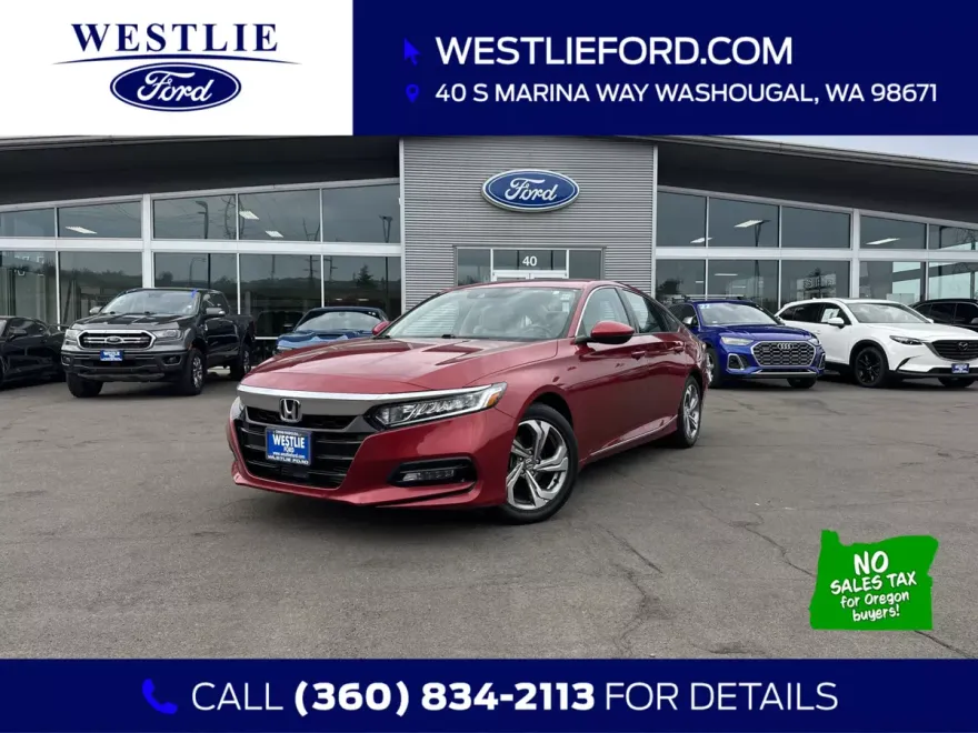 2018 Honda Accord EX-L 1.5T photo 1