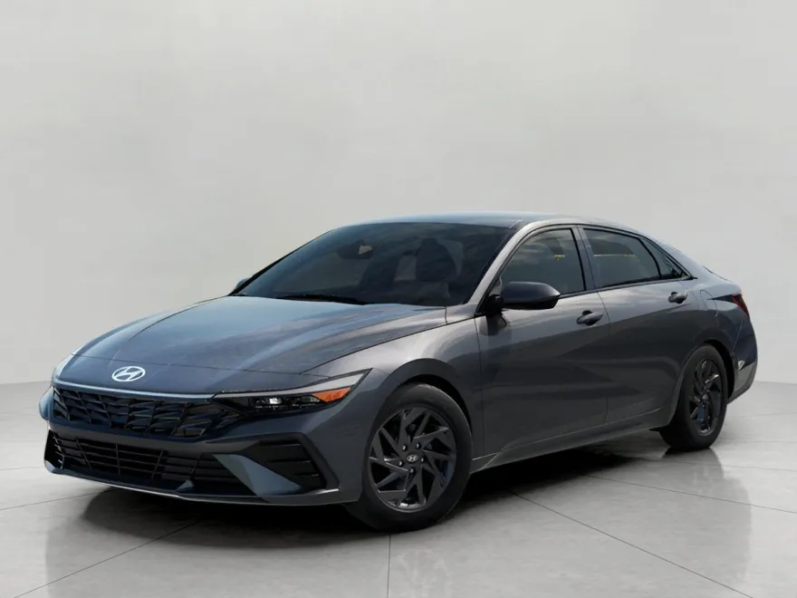 2025 Hyundai Elantra Hybrid Blue photo 1