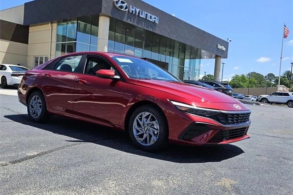 2025 Hyundai Elantra Hybrid Blue photo 1