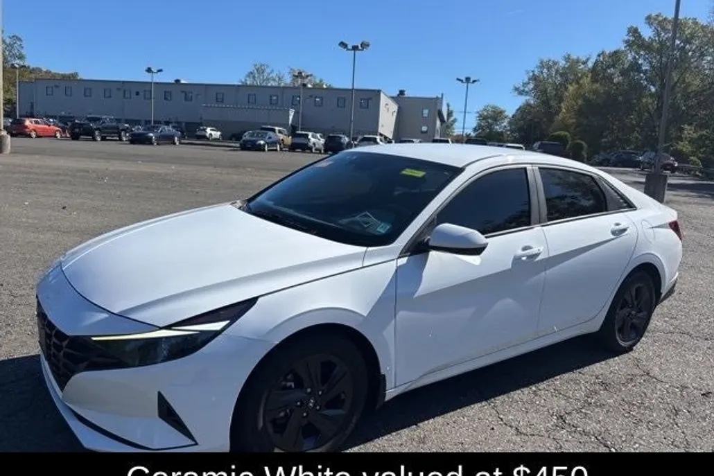 2023 Hyundai Elantra Hybrid Blue photo 1