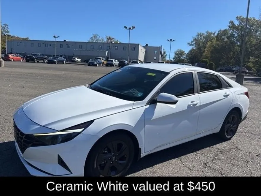 2023 Hyundai Elantra Hybrid Blue photo 1