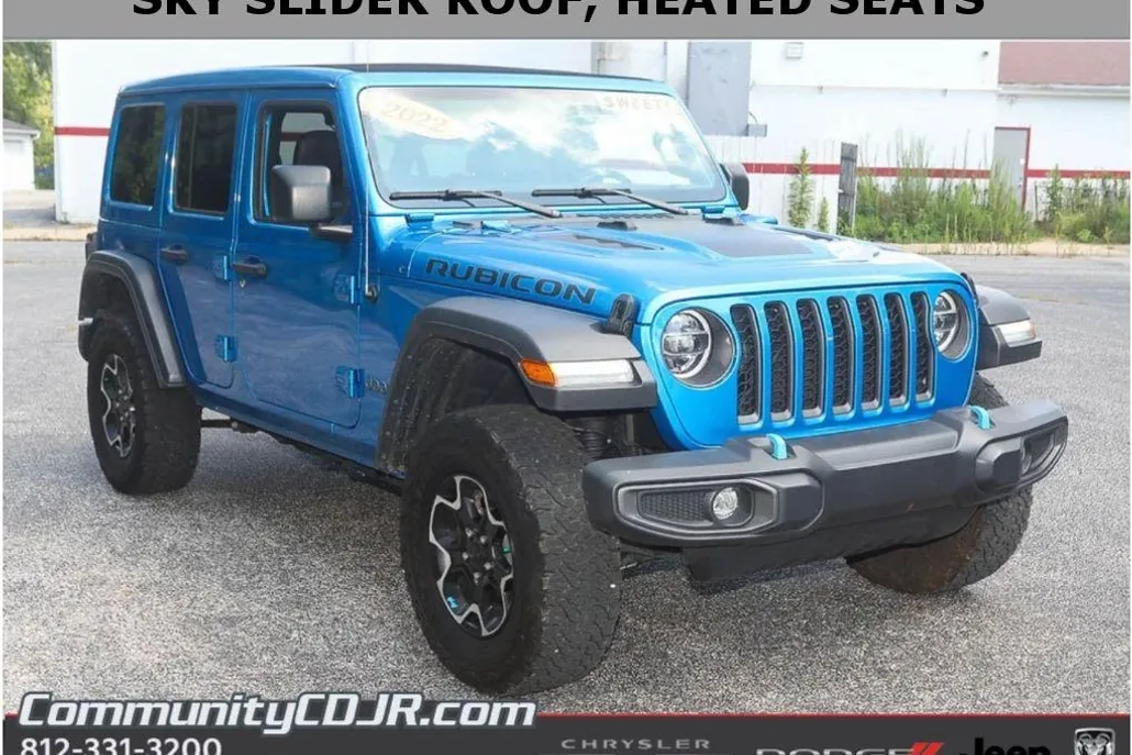 2022 Jeep Wrangler Unlimited 4xe Rubicon photo 1