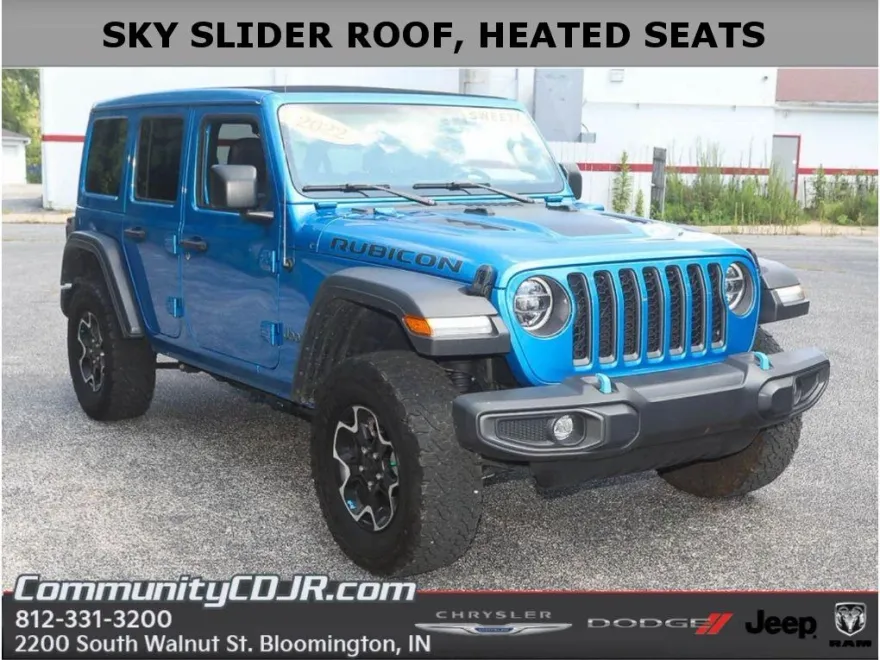2022 Jeep Wrangler Unlimited 4xe Rubicon photo 1