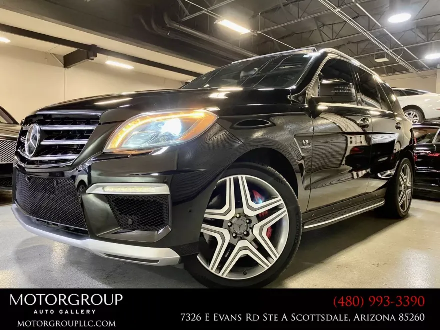2014 Mercedes Benz ML 63 AMG photo 1