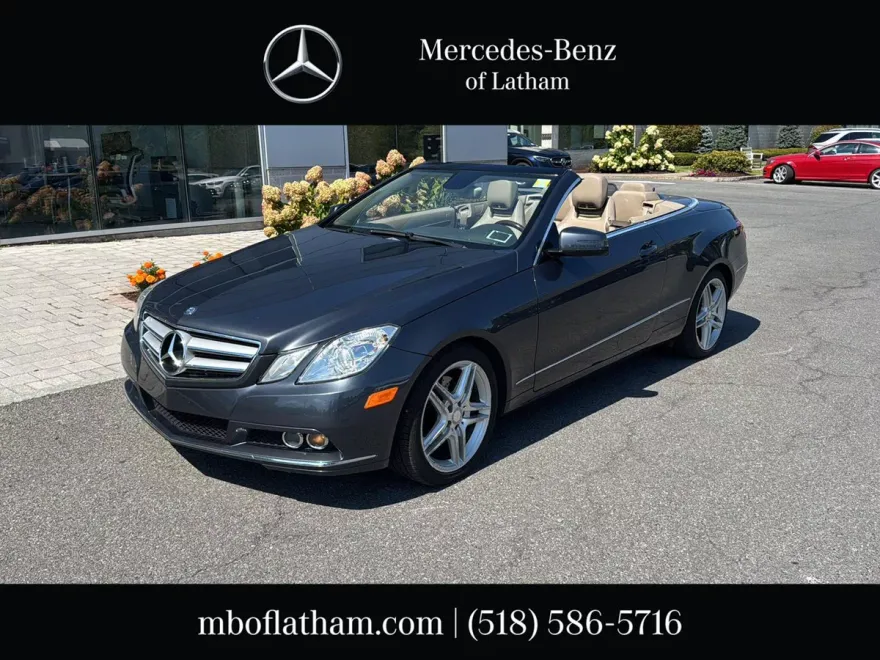 2011 Mercedes Benz E 350 Cabriolet photo 1
