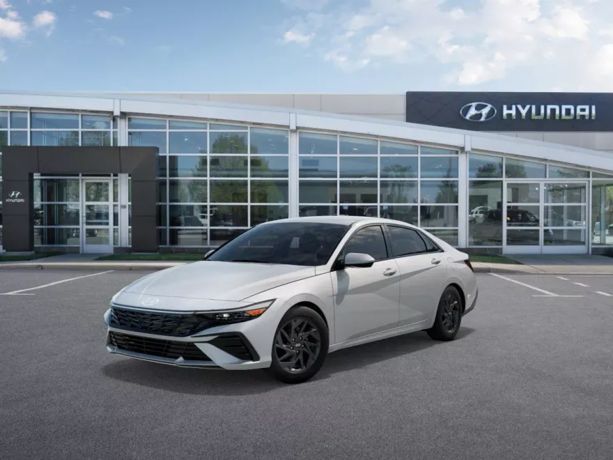 2025 Hyundai Elantra Hybrid Blue photo 1