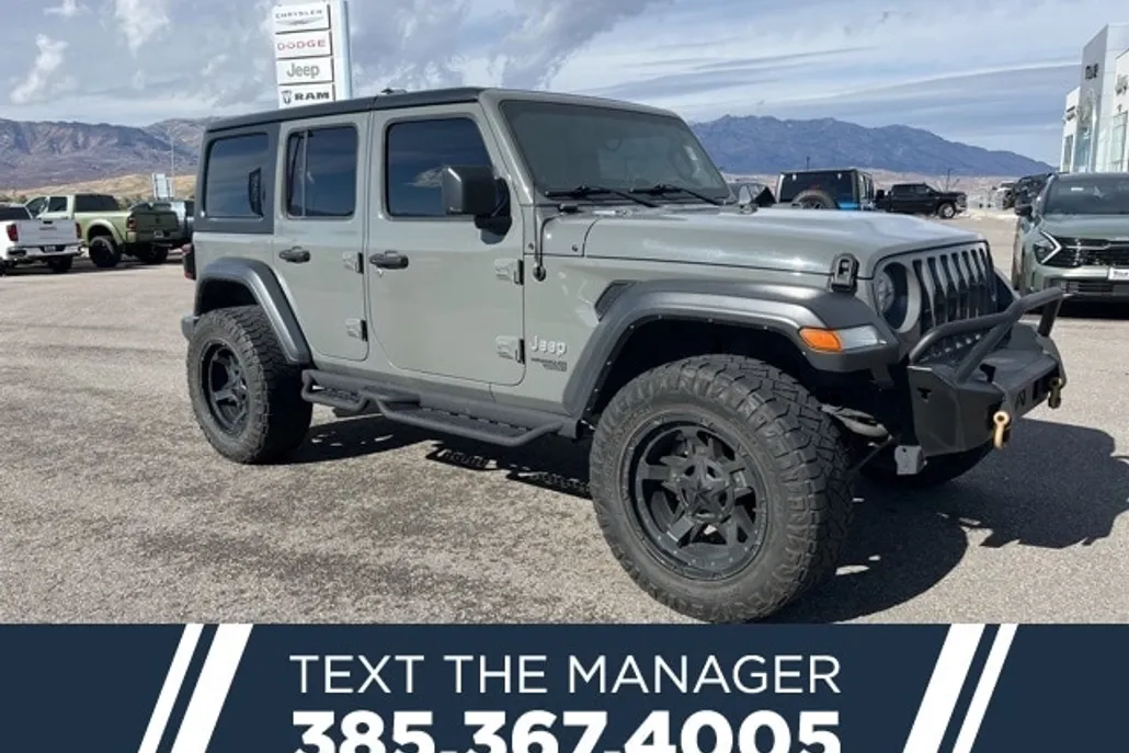2019 Jeep Wrangler Unlimited Sport S photo 1