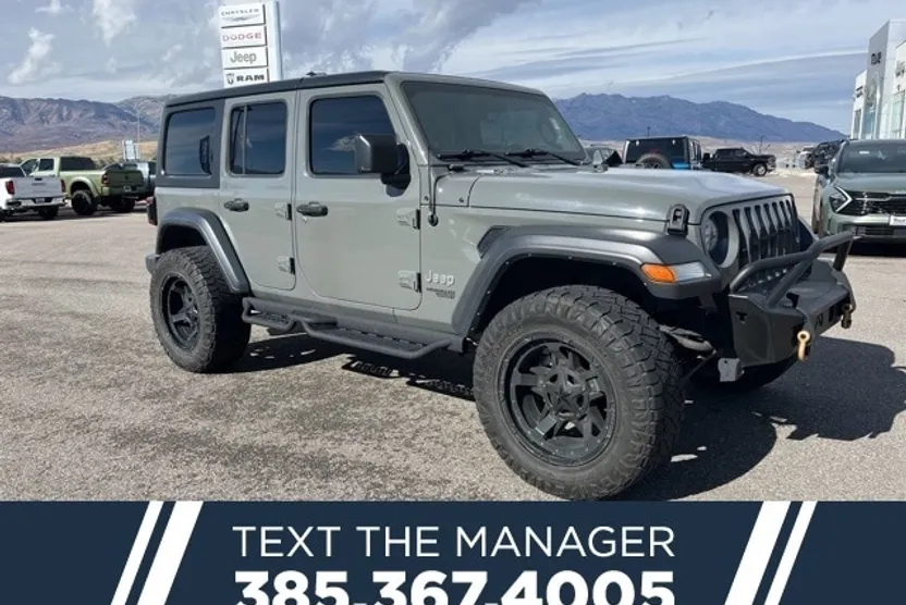 2019 Jeep Wrangler Unlimited Sport S photo 1