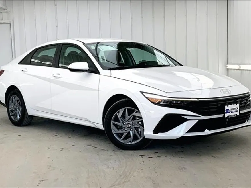 2025 Hyundai Elantra Hybrid Blue photo 1