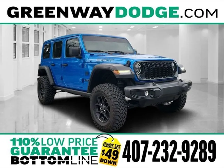 2025 Jeep Wrangler Willys 4xe photo 1