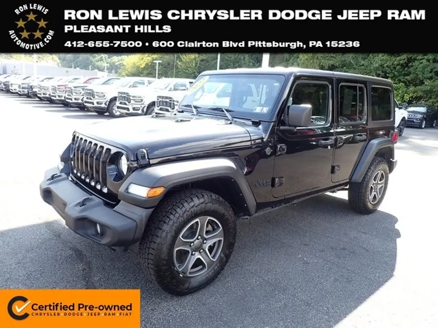 2022 Jeep Wrangler Unlimited Sport S photo 1