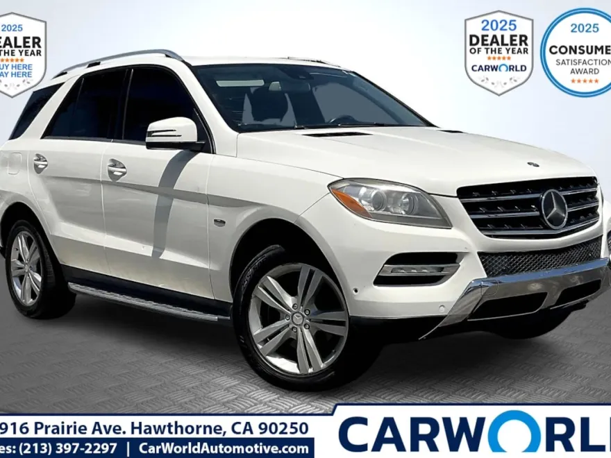 2012 Mercedes Benz ML 4MATIC 350 photo 1
