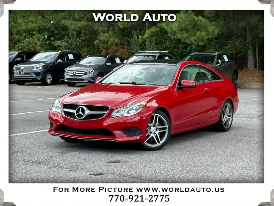 2014 Mercedes Benz E Coupe photo 1