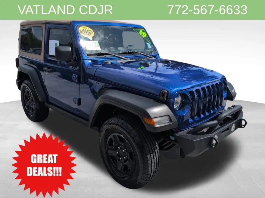 2019 Jeep Wrangler Sport S photo 1