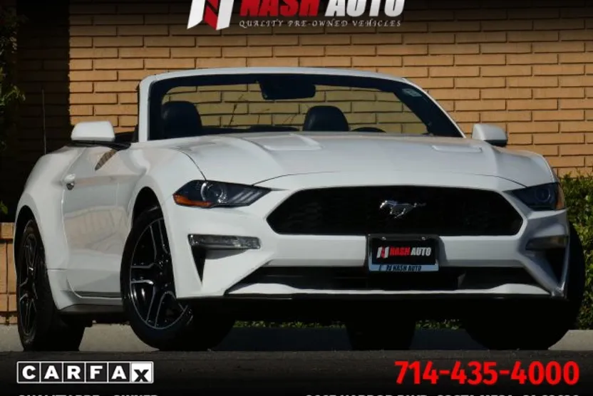 2022 Ford Mustang EcoBoost Premium Convertible photo 1