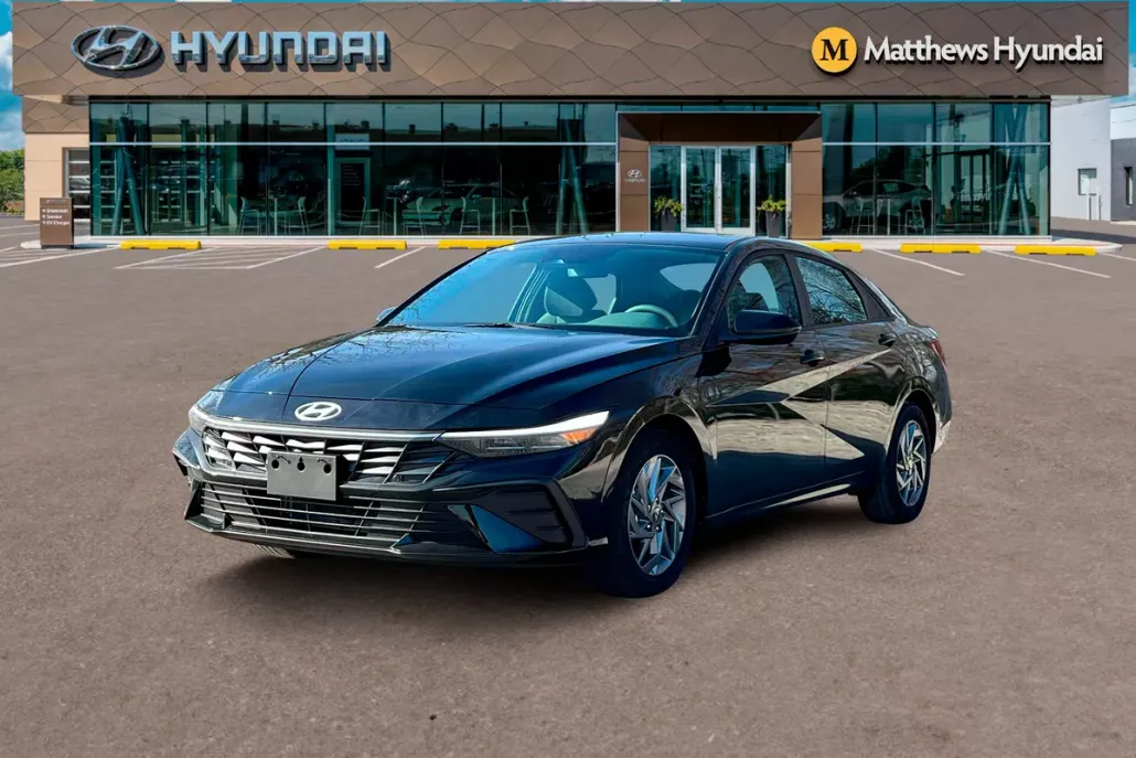 2025 Hyundai Elantra Hybrid Blue photo 1