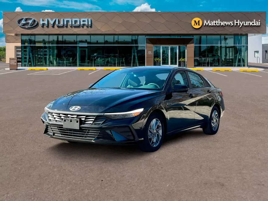 2025 Hyundai Elantra Hybrid Blue photo 1