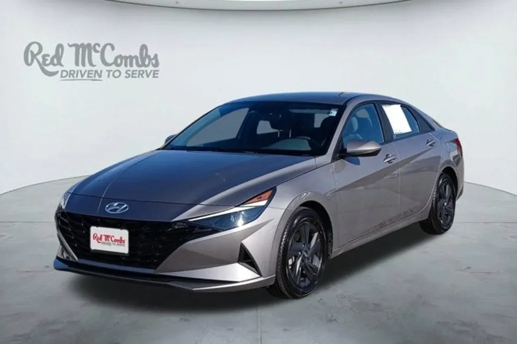 2023 Hyundai Elantra Hybrid Blue photo 1