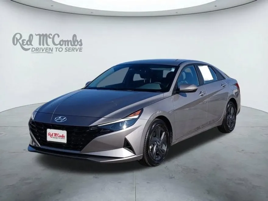 2023 Hyundai Elantra Hybrid Blue photo 1