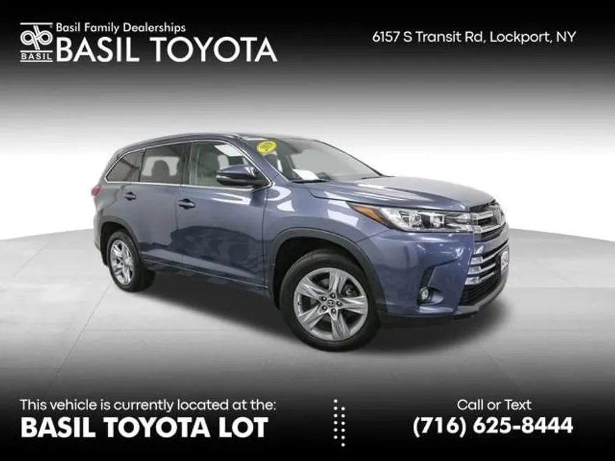 2019 Toyota Highlander Limited photo 1