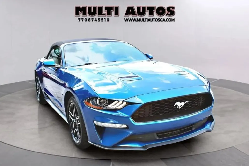 2018 Ford Mustang EcoBoost Premium Convertible photo 1