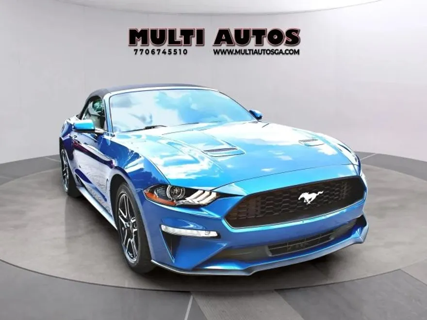 2018 Ford Mustang EcoBoost Premium Convertible photo 1