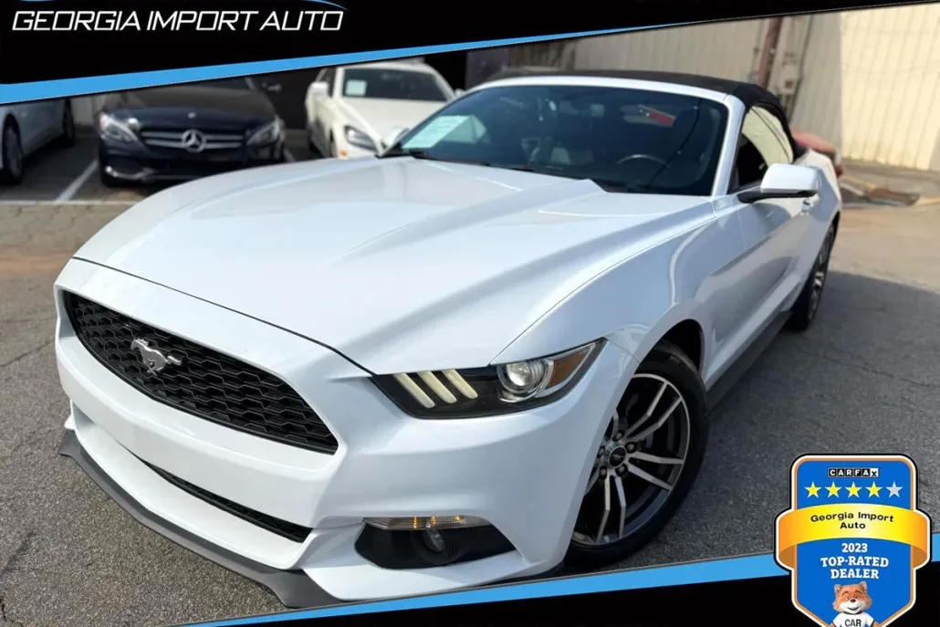 2016 Ford Mustang EcoBoost Premium Convertible photo 1