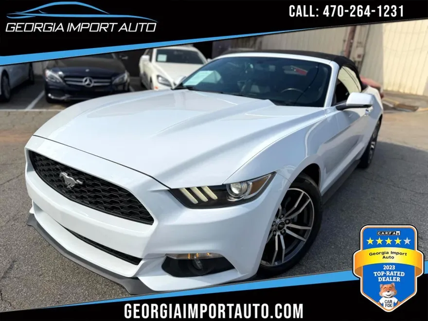 2016 Ford Mustang EcoBoost Premium Convertible photo 1