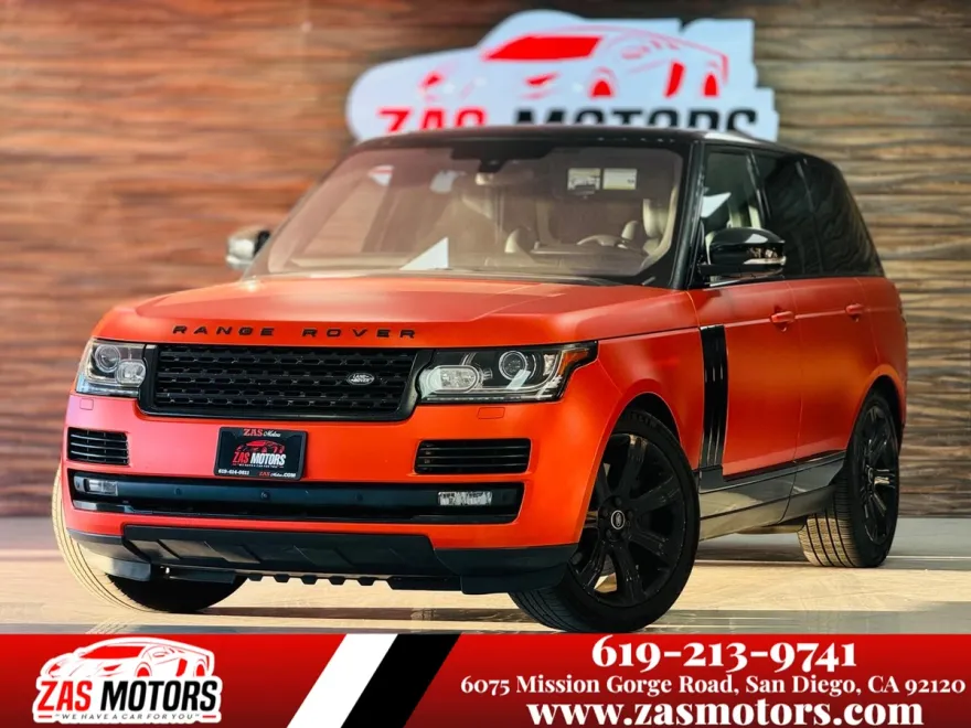 2016 Land Rover Range Rover SuperCharged photo 1