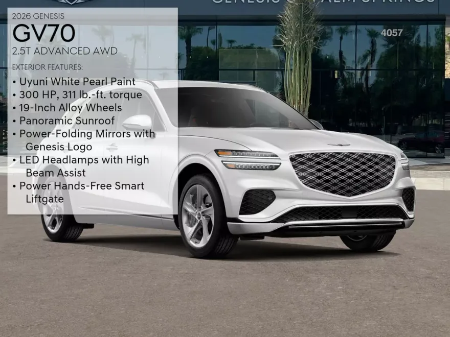 2026 Genesis GV70 2.5T Advanced photo 1
