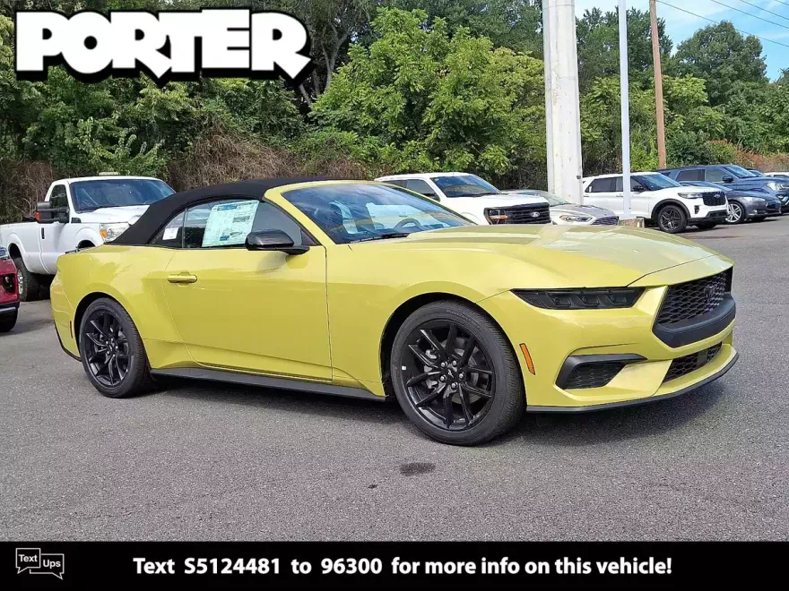 2025 Ford Mustang EcoBoost Premium Convertible photo 1