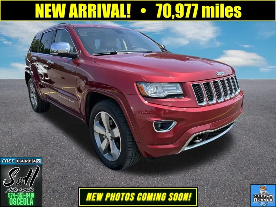 2014 Jeep Grand Cherokee Overland photo 1