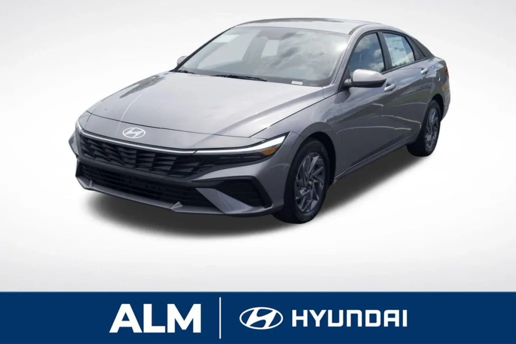 2025 Hyundai Elantra Hybrid Blue photo 1