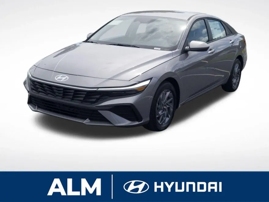 2025 Hyundai Elantra Hybrid Blue photo 1