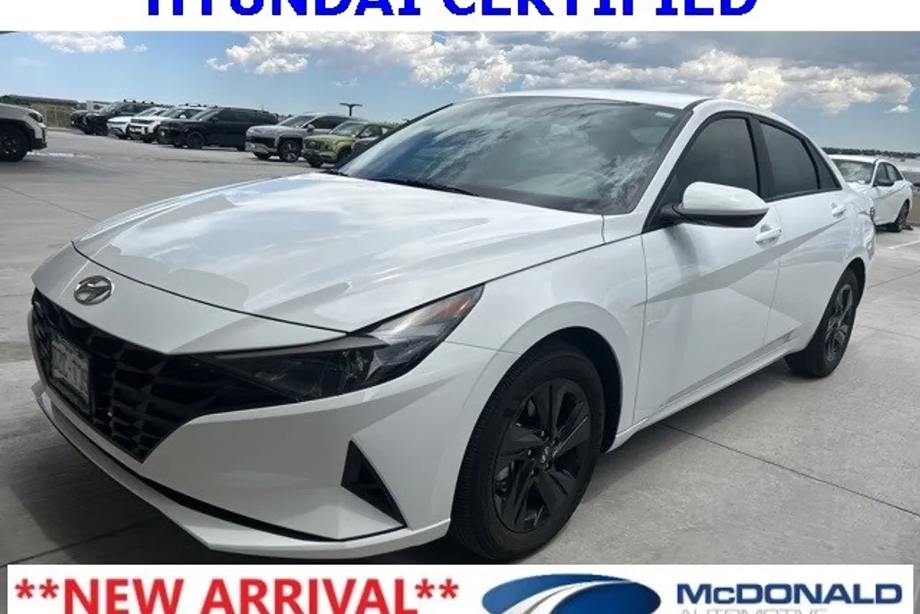 2023 Hyundai Elantra Hybrid Blue photo 1
