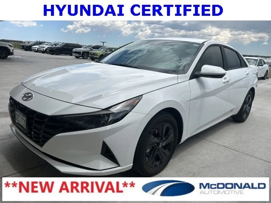 2023 Hyundai Elantra Hybrid Blue photo 1