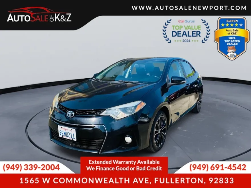 2014 Toyota Corolla S Premium photo 1