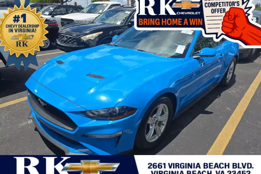 2022 Ford Mustang EcoBoost Convertible photo 1