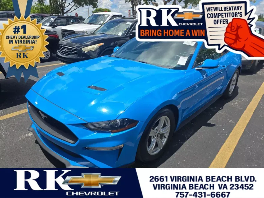 2022 Ford Mustang EcoBoost Convertible photo 1