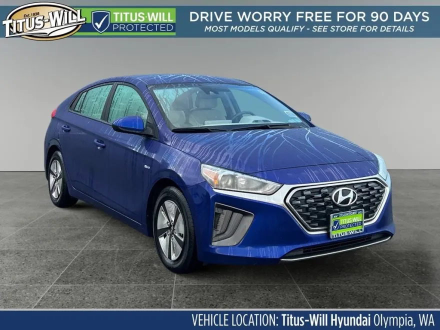 2020 Hyundai Ioniq Blue photo 1