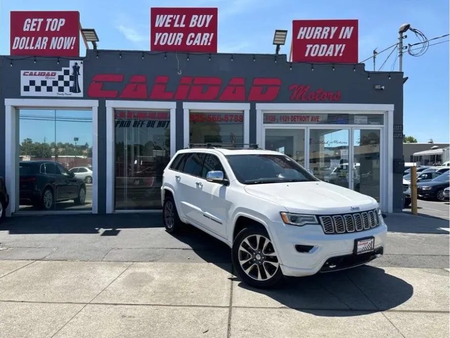 2018 Jeep Grand Cherokee Overland photo 1