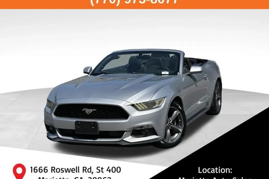 2015 Ford Mustang V6 Convertible photo 1