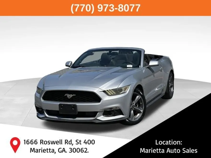 2015 Ford Mustang V6 Convertible photo 1